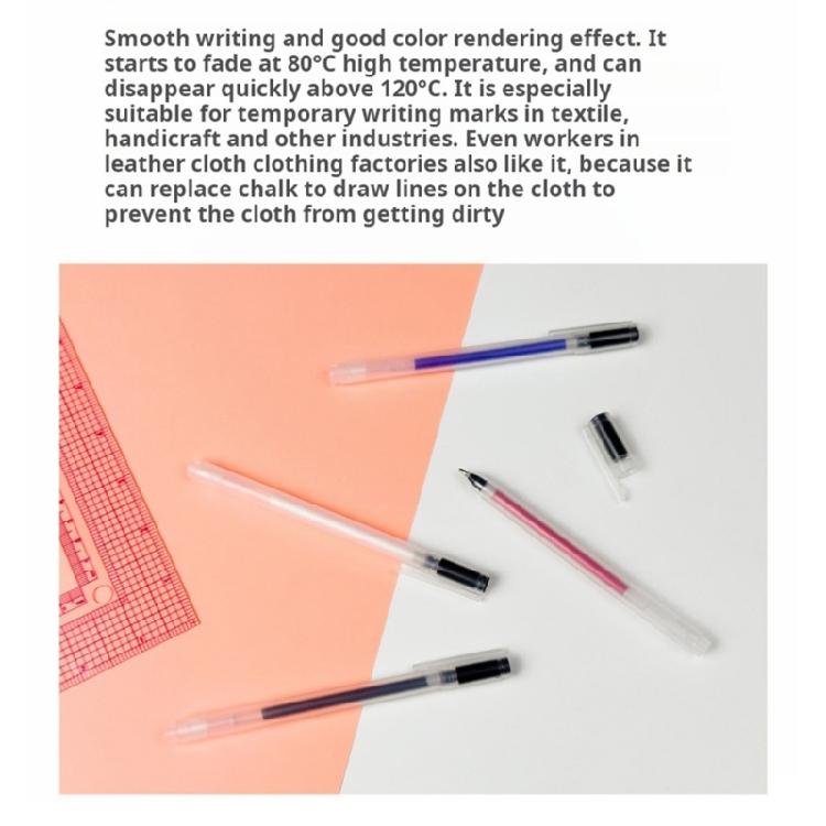 Heat Erase Pens Sewing Marker Pen Vanishing Heat Erase Pens for Sewing, Fabric