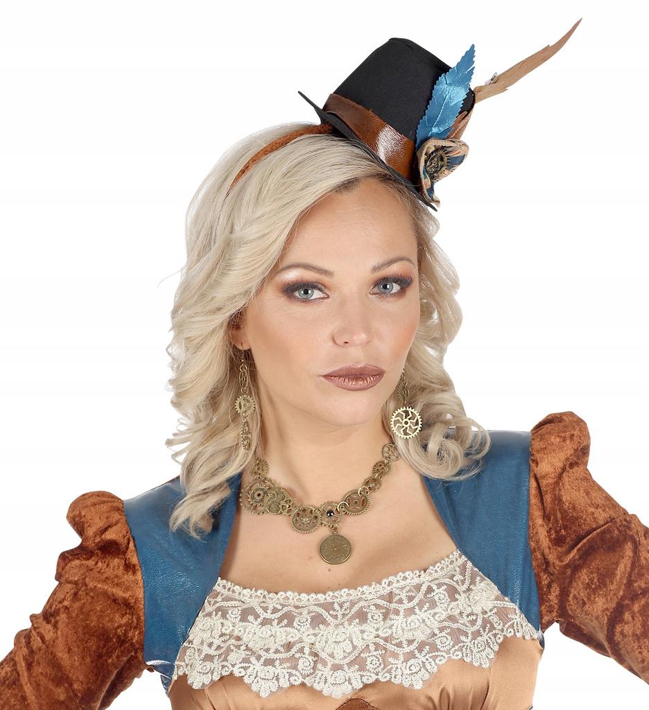 Kolczyki Wiszące Steampunk Koła Zębate Zębatki Karnawał Cosplay Bal 2Szt.