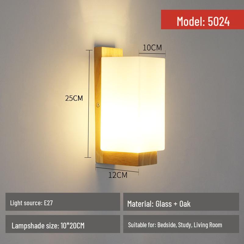 

Современный минималистичный светодиодный деревянный настенный светильник для спальни, гостиной, коридора, лестницы или балкона No Bulb
