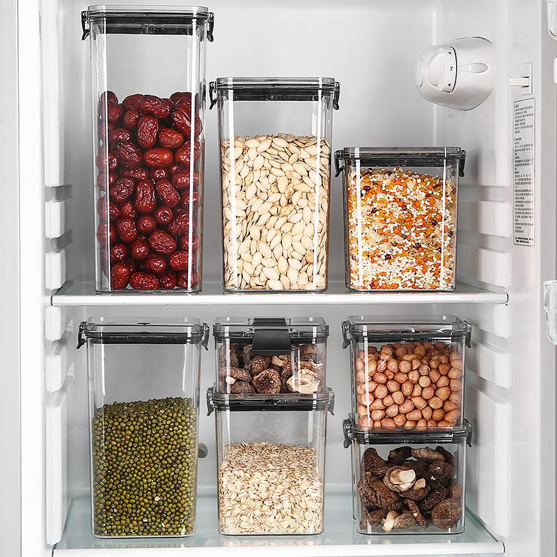 Tianlian Airtight Storage Jars for Grains, Snacks, and Dried Fruits