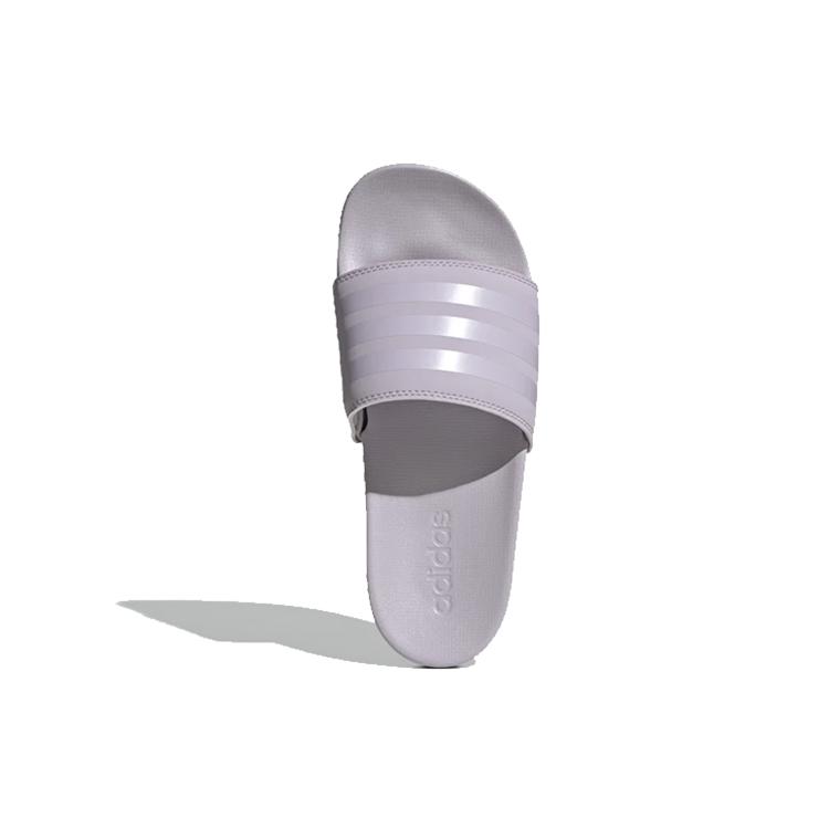 New Adidas Adilette Comfort Slides 'Mauve' Women's EF0859