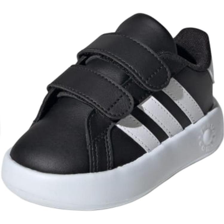 Adidas Grand Court 2.0 I Black White Baby Sneakers Core-Black Cloud-White ID5272