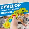 Toys Toys Caterpillar Ladybug Montessori Fidget Popper Sensory Baby for 10+ Months, Fine Motor Skill, Travel Stress Relief Gift