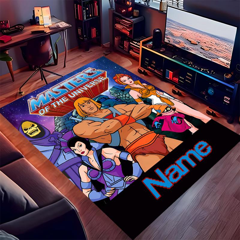Custom personalization He-Man and the Masters of the Universe Print Area Rug - Soft, Washable Non-Slip Indoor Mat,Living Room,Home&Office Decorative R