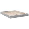 Bed Frame without Mattress Grey Sonoma 160x200 cm Engineered Wood