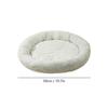 Arctic Flannel Round Cat Bed Warm Cat Bed Dog Bed Round Bed Wear-resistant Soft and Comfortable Mat Winter Supplies Pet Supplies