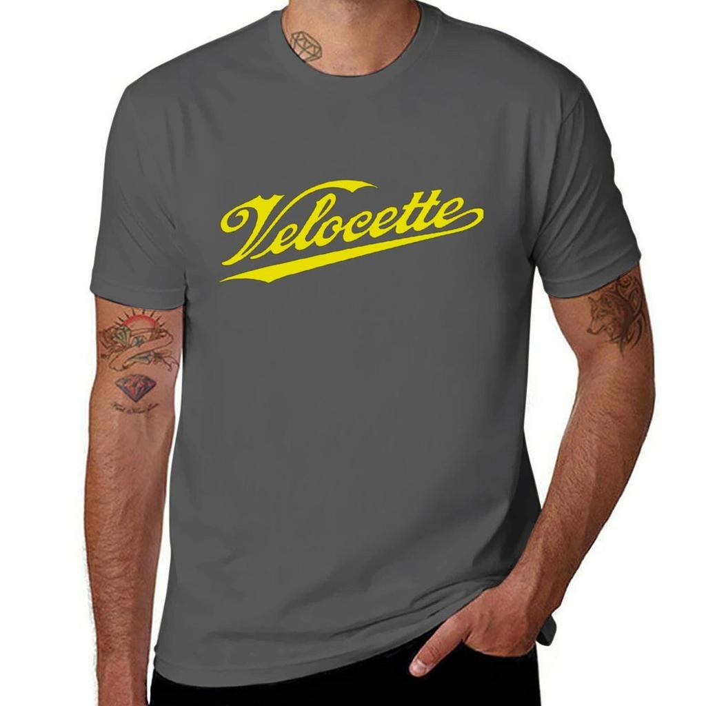 Velocette Tshirt Worker Basic Short Sleeve Tee
