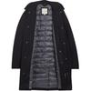 Calvin Klein Solid Color Lapel Warm Long Sleeve Zipper Mid-Length Coat Men Coats Black K10K113728-BEH