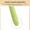 34cm Heat Resistant Silicone Gua Sha Board Weighted Ventilated Massage Stick For Professional and And Home Health