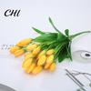 Simulation Flower 1 Bouquet Artificial Realistic Colorfast 21 Heads Vivid Fake Tulip Wedding Favors