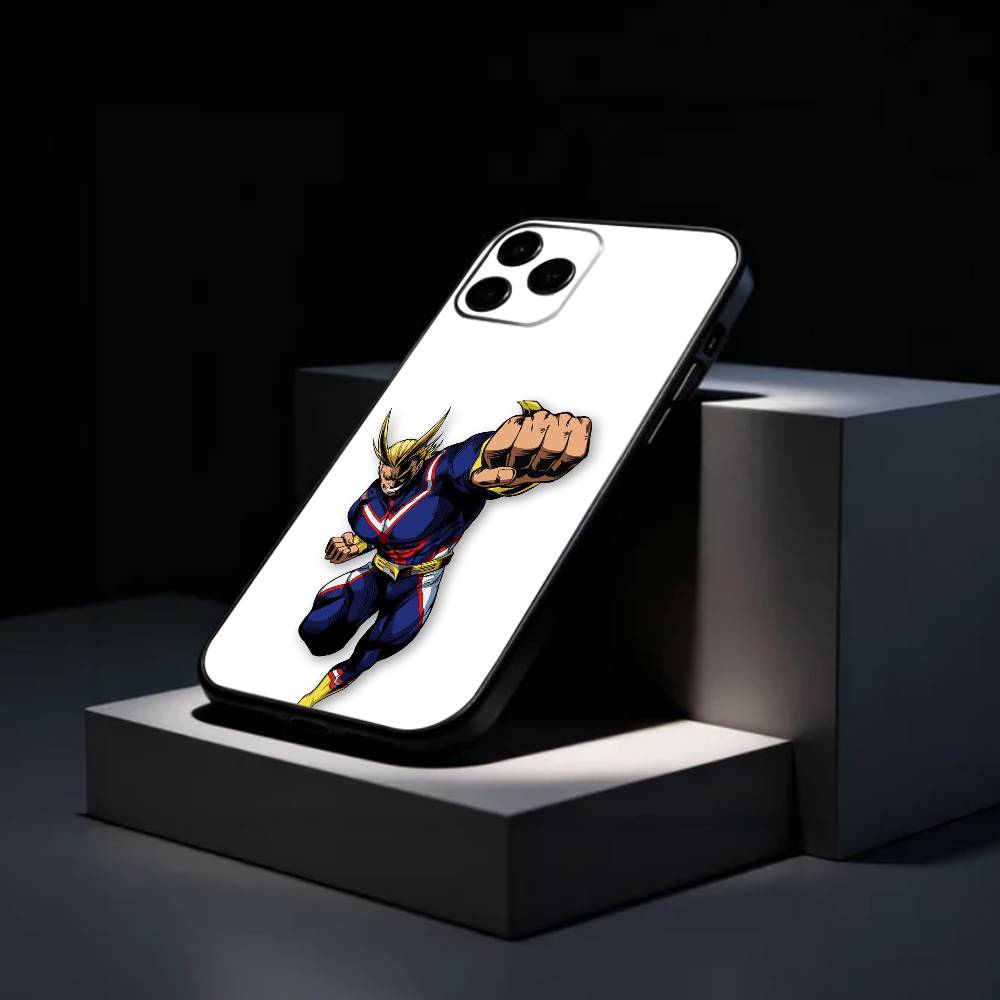 T-Toshinori Y-Yagi MHA All Might Phone Case Silicone Soft For IPhone 17 16 15 14 13 12 11 X XR Plus Pro Max Plus