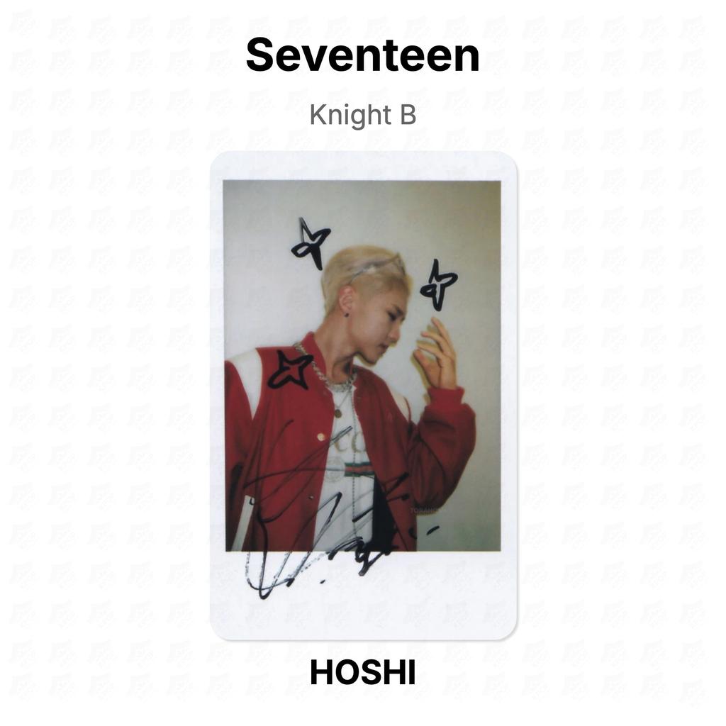 Seventeen Knight B Official Photocard