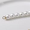 Elegant Pearls Bead Clasp Ends Decorative Pearls Ends Connectors for Custom Jewelry and Garment Accessories
