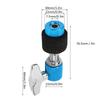 HiHat Clutchs Aluminum Alloy Standard Jazz Drum Kits Percussion Instrument Accessories(Blue )