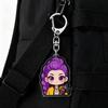 Witch Hunters Keychain Rich Character Modeling Lightweight Portable Key Chain Vibrant Color