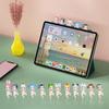 12Pcs Holding Chin Angel Doll Fruit Animal Headgear Angel Figurine PVC Cartoon Angel Figure Bookshelf Desktop Decoration Ornament