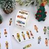 Christmas Stickers Bulk 500 Pcs Nutcracker Paper Decals Scrapbook Pack Journal Diary Laptop Decal Cars Bumper Decor Xmas Gifts