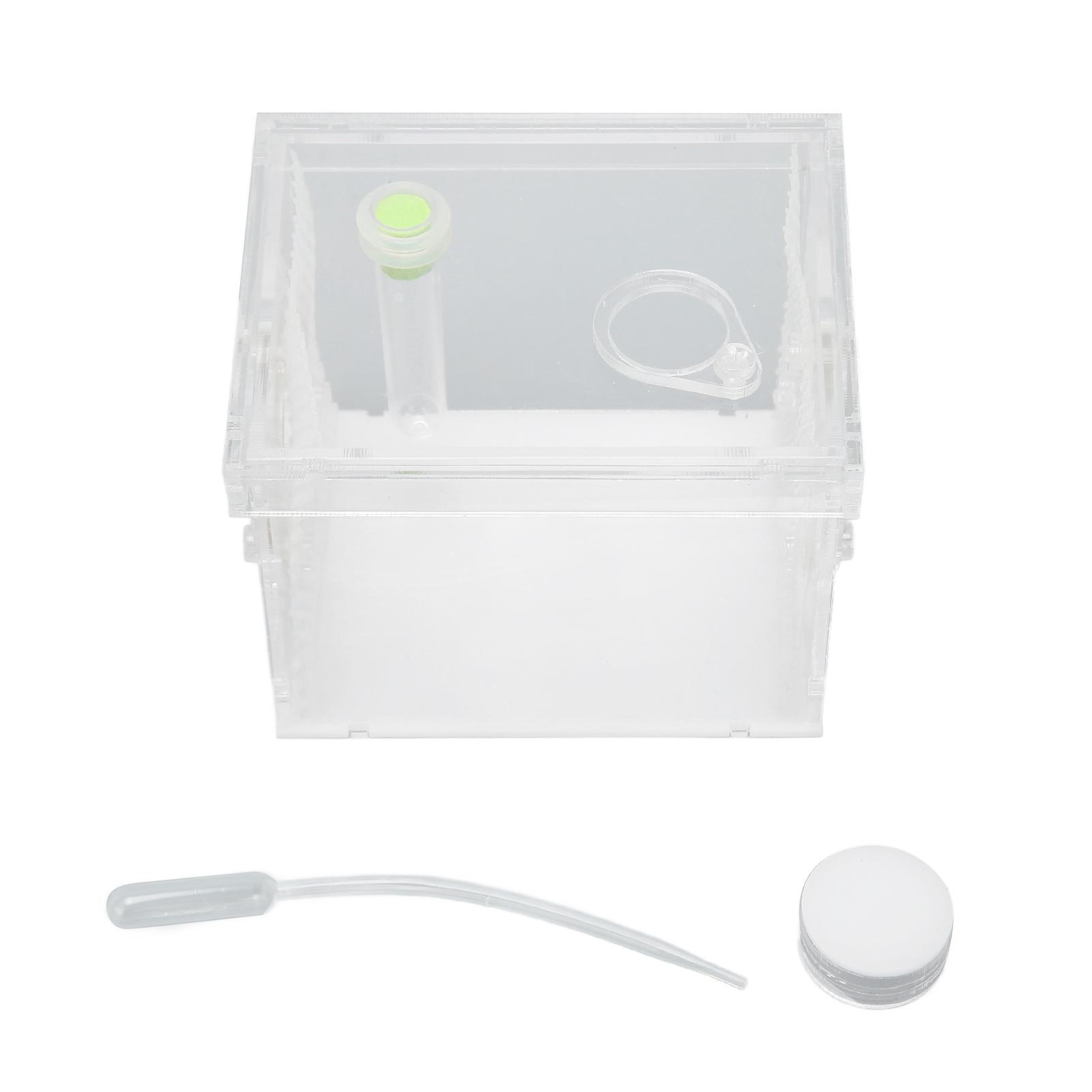 

Террариум для рептилий и насекомых, мини-акриловый, высокопрозрачный, увлажняющий, для разведения рептилий и насекомых S