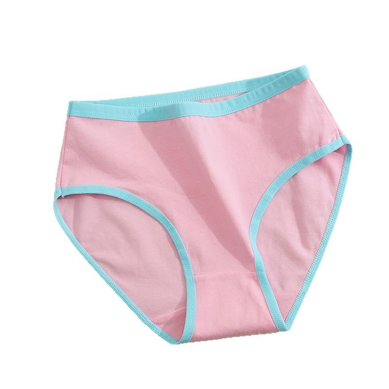 Available: Candy Color Breathable Girls' Triangle Briefs – Comfortable, Solid Color Underwear That Doesn't Pinch