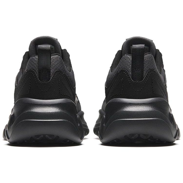 Anta Men Retro Casual Dad Shoes All Black 112348812-8