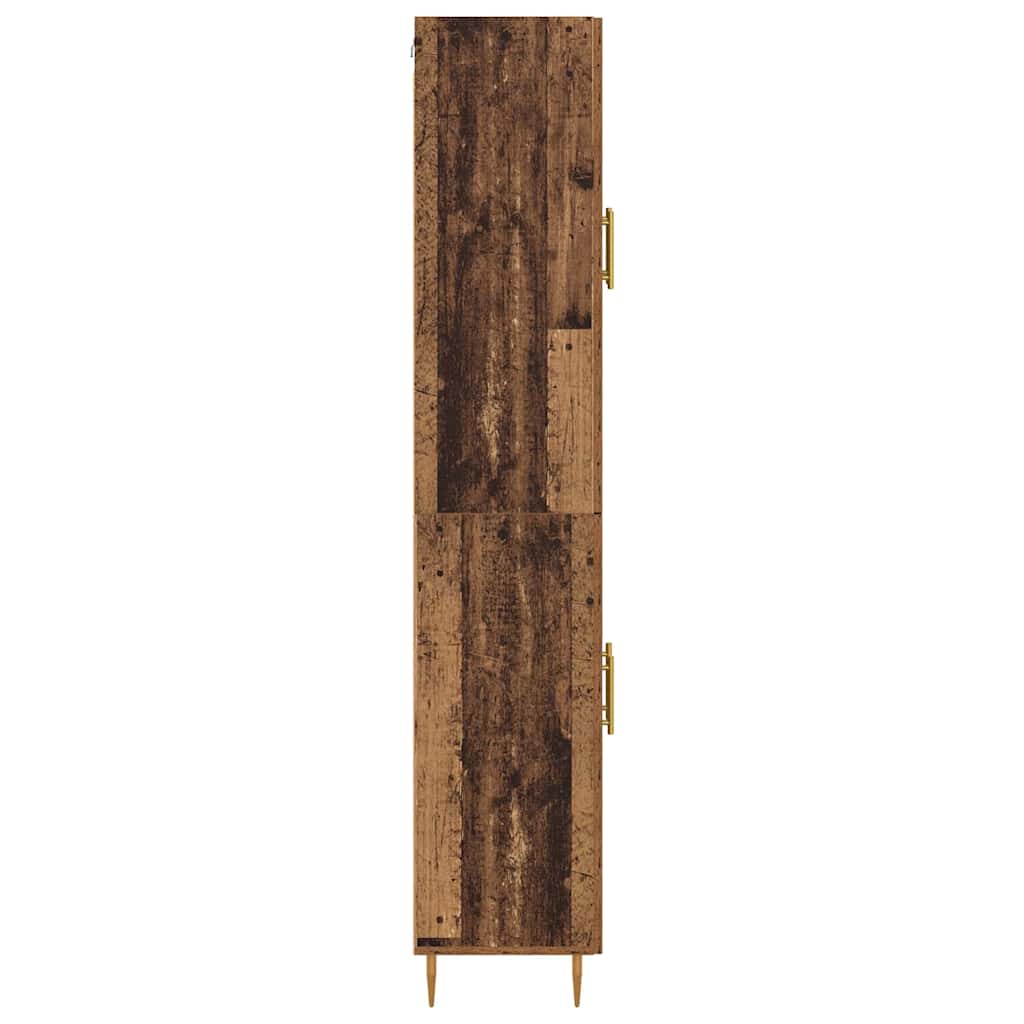 Highboard Reclaimed Wood 69.5 x 34 x 180 cm Particleboard