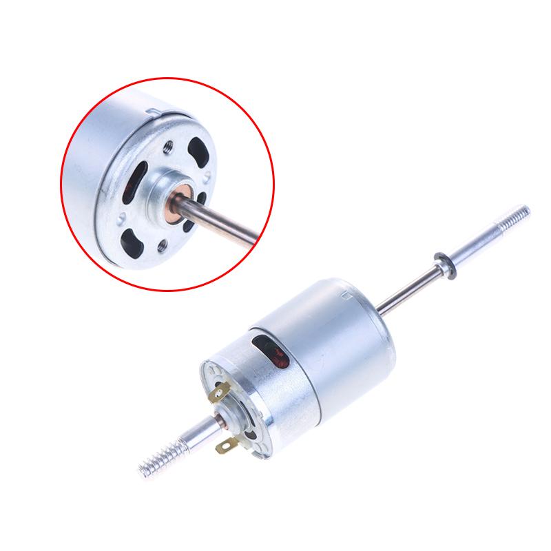 755 Dobbeltakset Motor DC 24V Universalmotor Reservedeler For Gressklipper Oppladbar Gressklipper Erstatter Elektrisk Motor