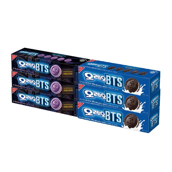 OREO BTS Hotteok Flavor Cookie 100g, 300g, 1kg / White Cream 100g (14 Options)