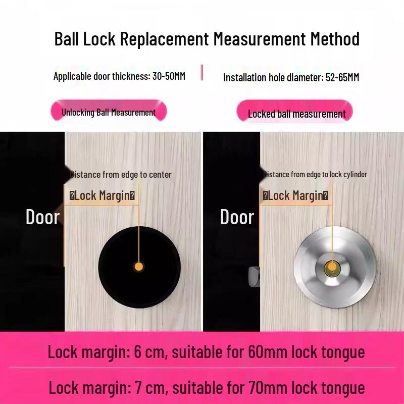 Eight Thousand Miles Spherical Door Lock