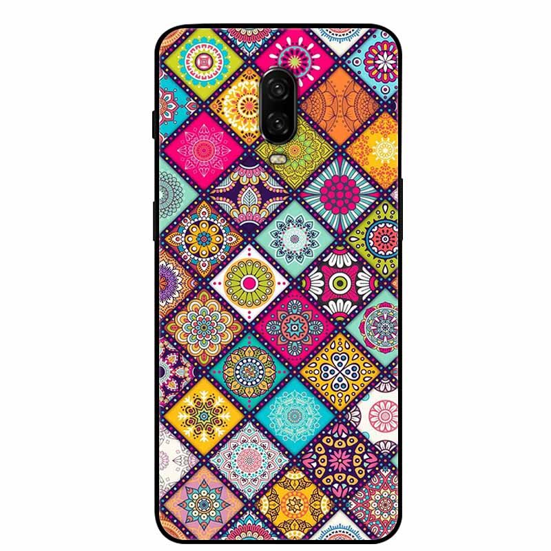 For Oneplus 6T Case Silicone Lovely TPU Soft Phone Cover for One Plus 6 6T Protective Back Shells oneplus6T Cute Cats Funda Capa