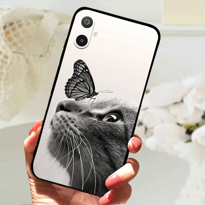 Phone Cases For Samsung A16 F06 M06 F16 M16 5G Soft TPU Back Cover For Galaxy A06 4G Fashion Cool Shockproof Silicone Funda Case