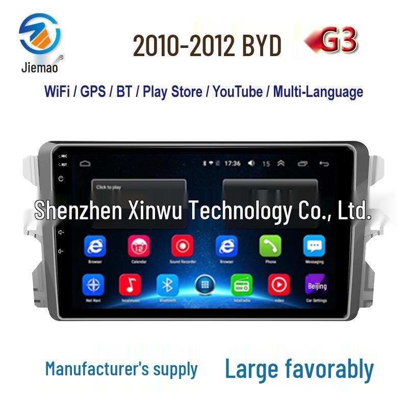 

10-12 BYD G3 Android Smart WiFi GPS Navigation for Large Screen 9 inch