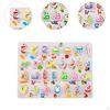 Arabic Alphabet , Puzzle Game for Kids, Wooden Educational Toy, Jigsaw Preschool