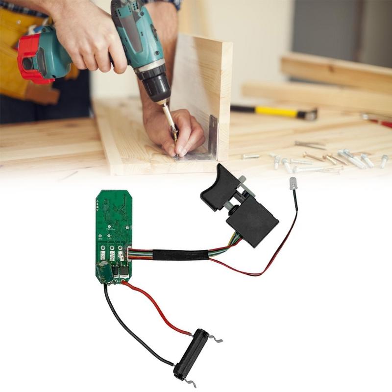 High Performances 16.8V Lithium Drill Control Board and Integrated Switches Assembly for Improved Tool Longevity