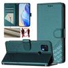 Luxury Honeycomb Leather Card Wallet Case for Xiaomi POCO X3 X4 X7 Pro M3 M7 C40 Shockproof Flip Cover