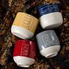 new Middle Eastern Ramadan ceramic espresso cup with creative embossed blessings in Arabic hand-held egg-shaped latte coffee cup
