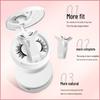 Magnetic False Eyelashes: Natural Set with Easy-to-Use Tweezers and Portable Case