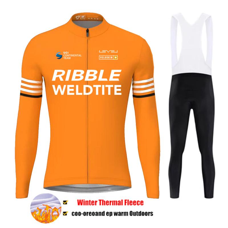2026 Winter Cycling Clothing Thermal Fleece Bicycle Jersey Set Clothes Road Men's Bike Sports Uniforme Ropa Maílllot Ciclismo