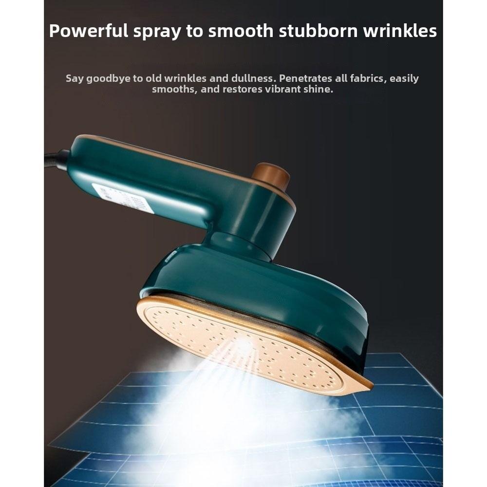 Mini Portable Steam Iron Wet and Dry Garment Steamer with Holder Handheld Electric Iron  Home Use
