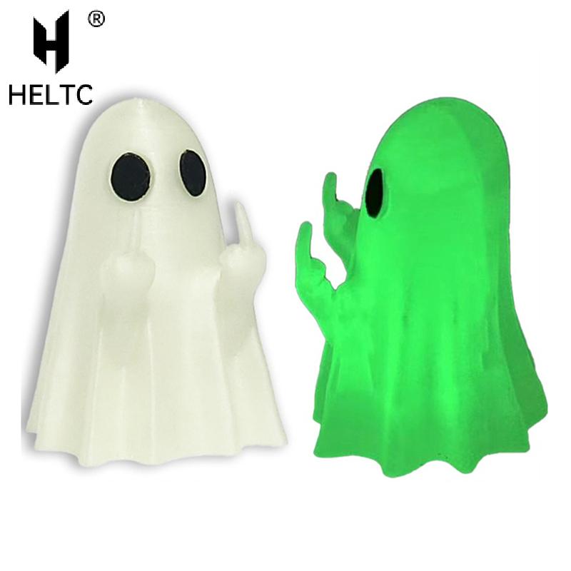 

Halloween Middle Finger Ghost Statue Ghosts Small Scary Ghost Figurines Cute Coffee Table Centerpieces Shelf Home Decorations A