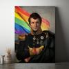 Canvas Print Portrait General Rainbow Flag