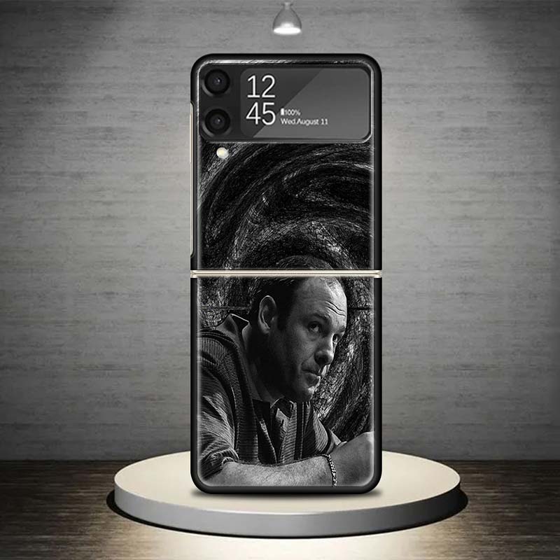 

The Sopranos TV Series Phone Case For Samsung Galaxy Z Flip 7 6 5 4 3 5G Shockproof Cover Z Flip7 Flip6 ZFlip5 Flip3 Flip4 Luxur Samsung Z Flip 6