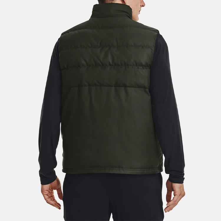 Under Armour Training Sports Casual Down Vest Men Vests Baroque-Green 1342703-310