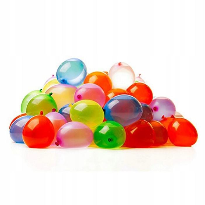 Balony Na Wodę 111Szt Zestaw Szybkiego Napełniania Do Węża Wielokolorowe