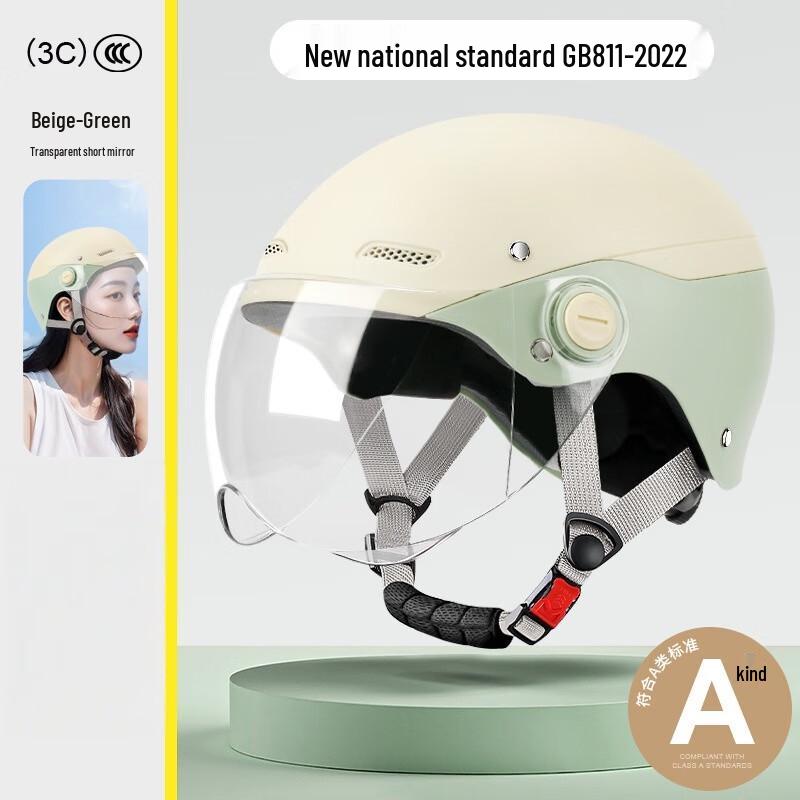 Lishi All-Season Electric Scooter Half Helmet