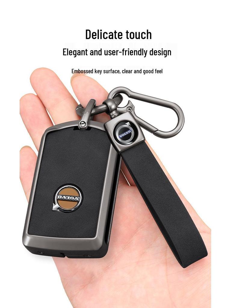Volvo XC60/S60/V90/V60/S40/S80 Key Cover - Zinc Alloy Shell