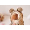 Winter Style Fleece-lined Cotton Shoes, Infant and Toddler Learning-to-walk Shoes, Small Kids' Baby Shoes, Korean-style Milk Tea Smiley Face