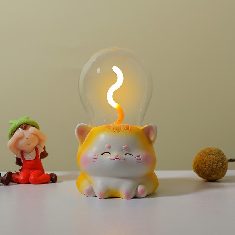 Creative Children's USB Light Bulb Night Light - Fun Bedroom Desk Ornament & Birthday Gift