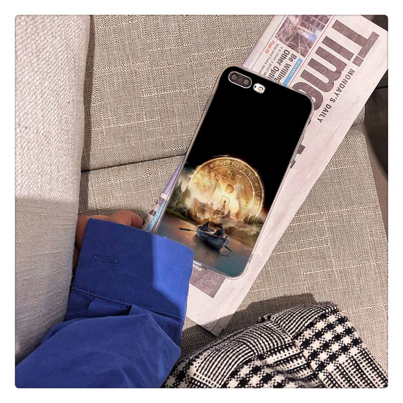 Bitcoin Kabul Ediyorum Yüksek Kaliteli Telefon Kılıfı iPhone 11 12 13 mini pro XS MAX 8 7 6 6S Plus X 5S SE 2020 XR kılıfı