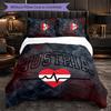 Austria Football Pattern 3 Pieces Bedding Set Soft Microfiber Duvet Cover with Pillow Cases for Bedroom