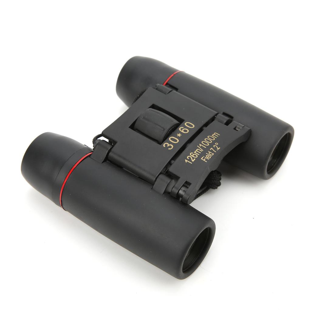 Portable Mini 30x60 Zoom Folding Binoculars Telescope 126m1000m Binocular for Adults Kids